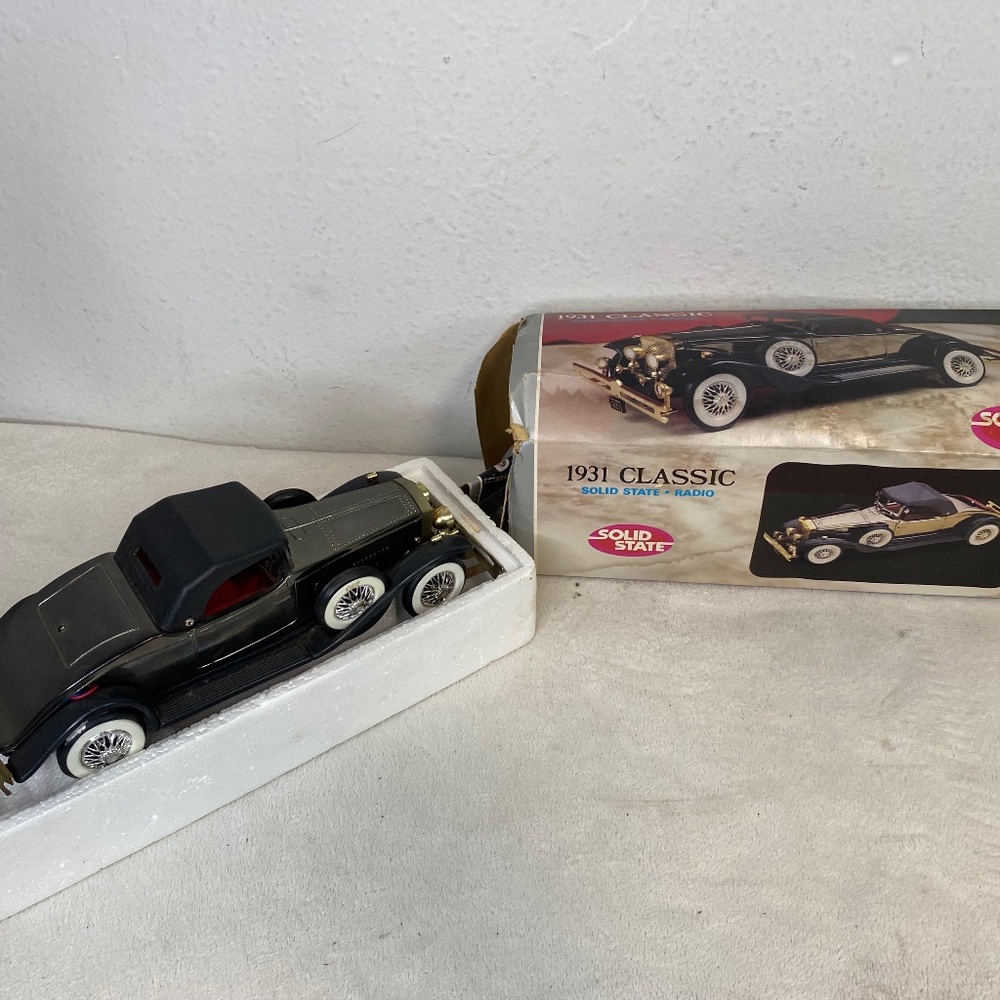 Solid State Radio 1931 Rolls Royce Bentley Classic Model Car  AM Radio Works